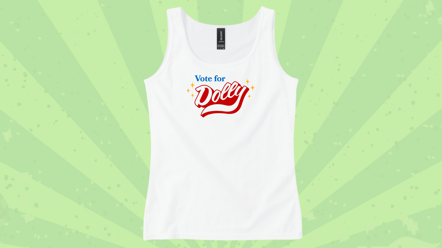 Vote for Dolly White Tank