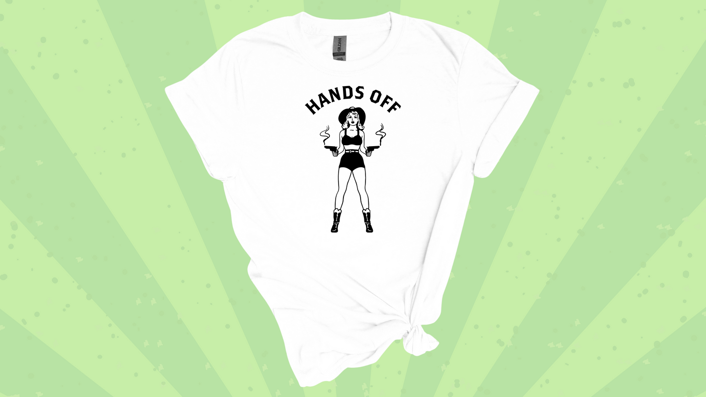 Hands Off Tee